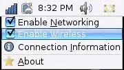 IPW 3945 Wireless Selection