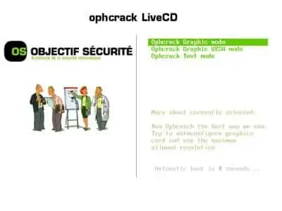 Ophcrack Bootable USB Creation using Windows