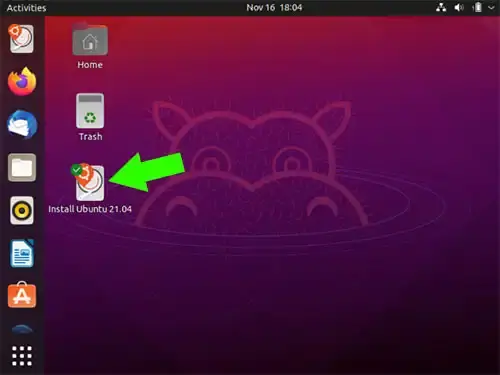 Install Ubuntu From USB