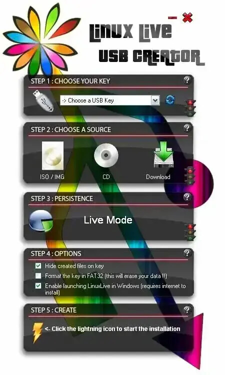 Linux Live USB Creator (LiLi) ▷ Pen Drive Linux