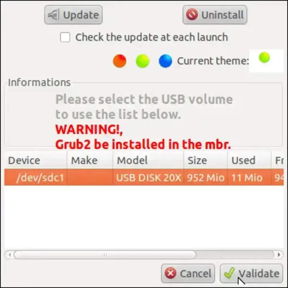 Select and Validate your Multiboot USB Drive - Multisystem Select and Validate your Multiboot USB Drive - Multisystem