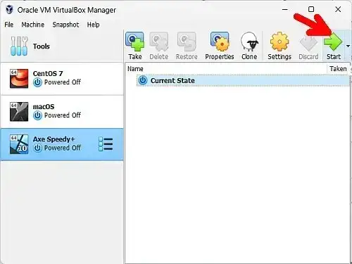 Start VirtualBox Start VirtualBox to Boot an ISO from Windows