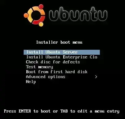 Ubuntu Server running from USB Ubuntu Server running from USB