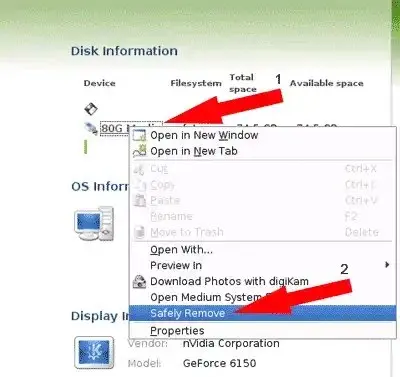 Safely Remove the USB Device safely remove 2